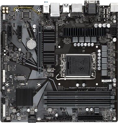GIGABYTE Z690M DS3H DDR4 - 1.0 - micro ATX - LGA1700 Socket - Z690 - Intel Z690 - Intel LGA1700 socket - DDR4 RAM - Micro-ATX