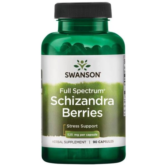 Swanson Schizandra Berries Stress Support - 90 Kapsler Swanson Schizandra Berries Stress Support - 90 Kapsler