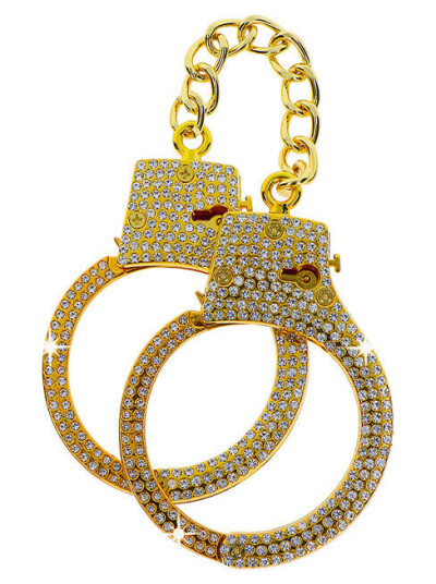 Taboom Diamond Wrist Cuffs Gold