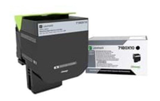 Lexmark TONER REGULAR OPEN BLACK CRTG - Laser toner Svart