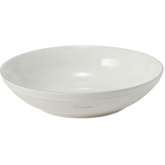 Lexington Porcelain Medium Skål 22 cm Hvit / Beige Lexington Porcelain Medium Skål 22 cm Hvit / Beige