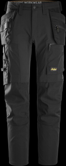 Snickers Workwear 6218 Midjebukse svart Svart, Klær