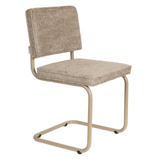 Zuiver Ridge soft stol beige