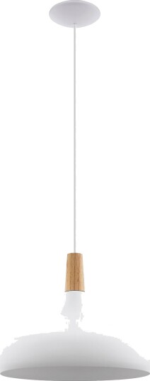 EGLO Pendel Sabinar D40 Hvit Takpendler
