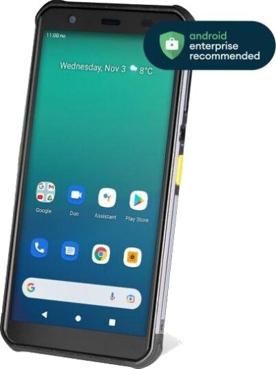 Newland Mt93 Pro 2D 14 Cm 5,5" Gps Usb C Bt Wlan 4G Nfc Android Kit Gms Mobilt Datainnsamlingsutstyr 2D Imager Skjermdiagonal 14 Cm 5,5" Oppløsning 1440X720 Piksler Gps Kamera 13 Mp Autofokus Frontkamera 5 Mp Ans