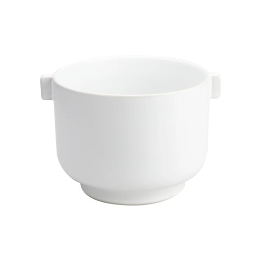 Ernst krukke med ører hvit sand Ø19,5 cm 15 cm