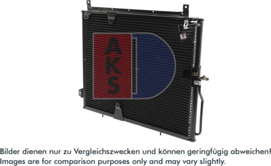 Kondensator, klimaanlegg AKS DASIS 122050N