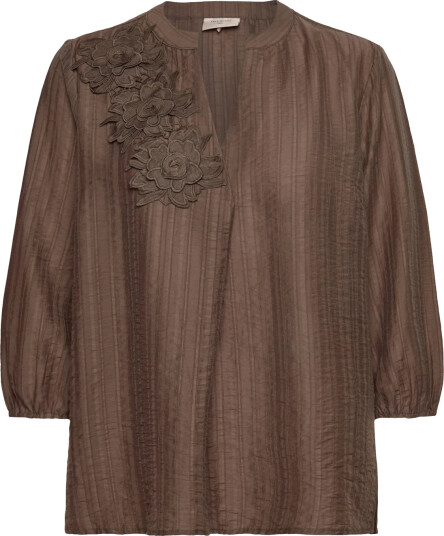 FREE/QUENT Fqmolla-Blouse - Brown - M