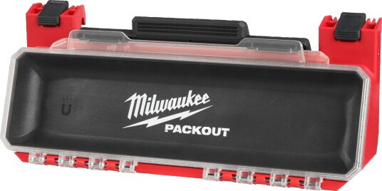 Milwaukee 4932500149 Oppbevaringsboks magnetisk, for PACKOUT-skinner, Garasjeinnredning & oppbevaring
