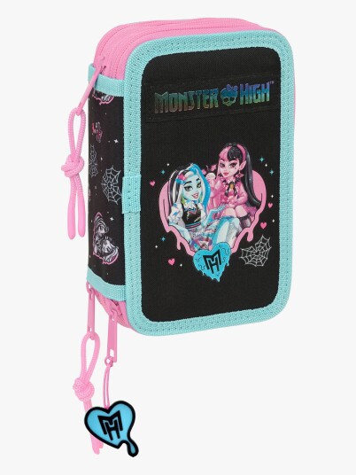 Monster High Fylt Trippelpennal 37 Deler Svart