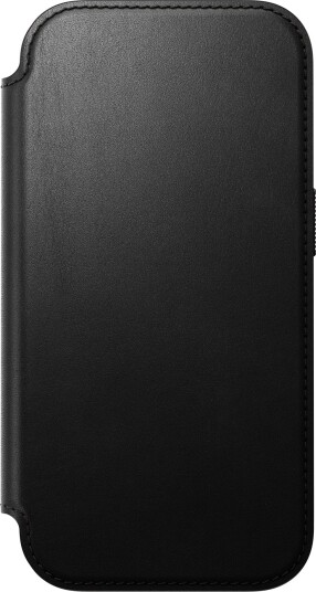 Nomad Modern Leather Folio iPhone 18 Pro/17 Pro med MagSafe - Svart