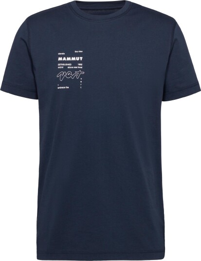 Mammut Men"s Mammut Core T Shirt Vert Marine S