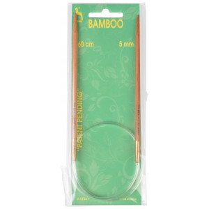 Pony Rundpinner Bambus 60cm 5,00mm / 23.6in US 8