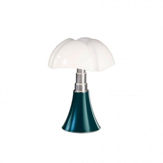 Martinelli Luce Mini Pipistrello 1965 Bordlampe Blågrønn Martinelli Luce Mini Pipistrello 1965 Bordlampe Blågrønn