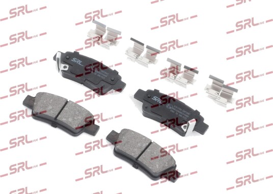 Bremseklosser sett SRLine S70-1780 Bremseklosser sett SRLine S70-1780