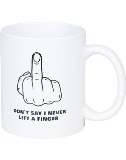 Funny Mug Finger