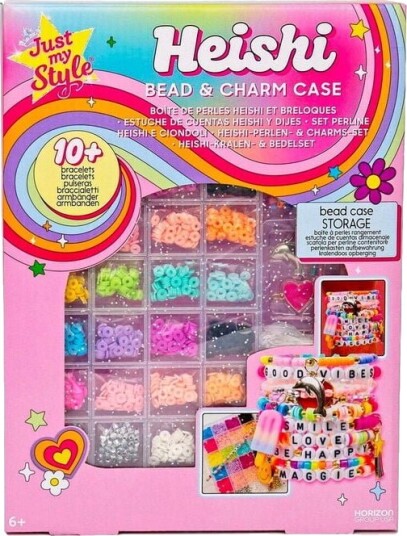 MAKI Just My Style Heishi Bead And Charm Case Multi/patterned ONE SIZE MAKI Just My Style Heishi Bead And Charm Case Multi/patterned ONE SIZE