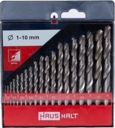 Milwaukee Hss Twist Bor-Sett 19 Deler Hvit 1-10 Mm