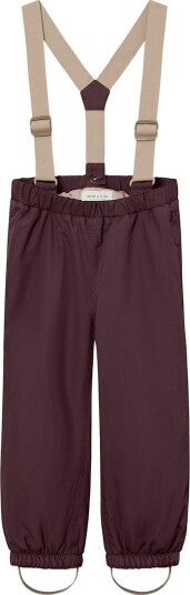 MINI A TURE Matwilas Snow Pants. Grs FUDGE AUBERGINE 128