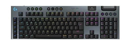 Logitech G G915 X LIGHTSPEED - Tactile - 100% full strrelse - standard - Gamingtastatur - Amerikansk Engelsk - Svart