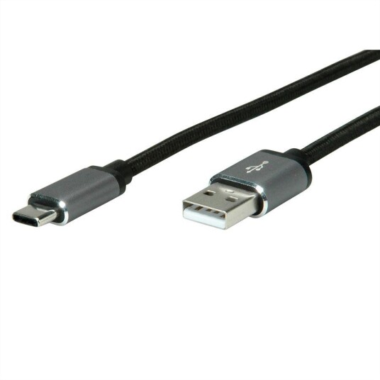 ROLINE USB2.0 Cable, C - A, M/M, 3m ROLINE USB2.0 Cable, C - A, M/M, 3m