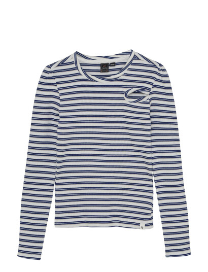 Indian Blue Jeans T-Shirt Ls Striped Blue 152 Indian Blue Jeans T-Shirt Ls Striped Blue 152