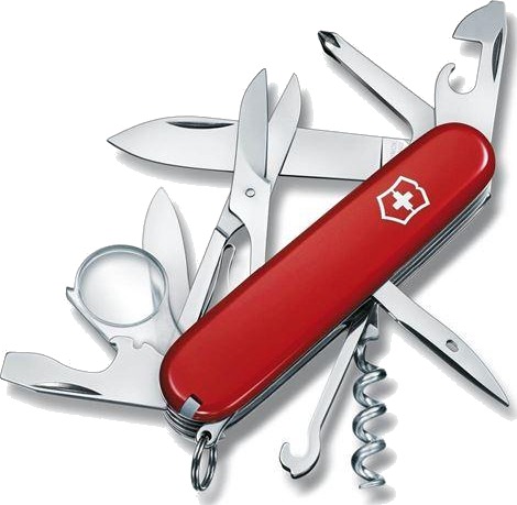 Victorinox Explorer 16-in-1 Multiverktøy Lommekniv Rød 91 mm
