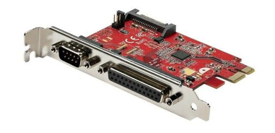 StarTech.com PCIe Card with Serial and Parallel Port