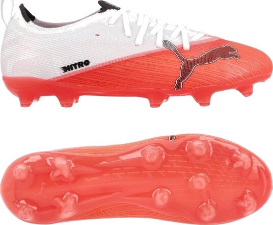 PUMA Ultra Nitro 7 Ultimate Fg/ag The Arrival Ultra Red/PUMA Svart/PUMA White Barn størrelse 35 PUMA Ultra Nitro 7 Ultimate Fg/ag The Arrival Ultra Red/PUMA Svart/PUMA White Barn størrelse 35