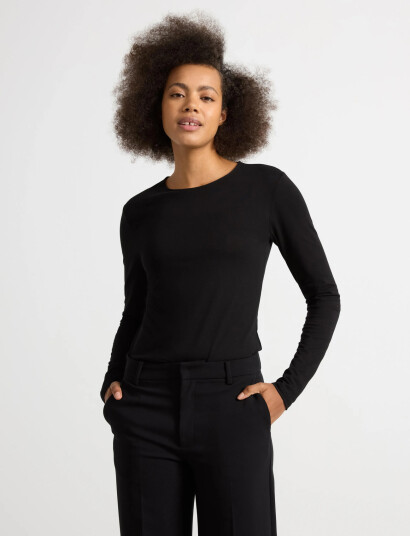Lindex Top Emily   Black   M