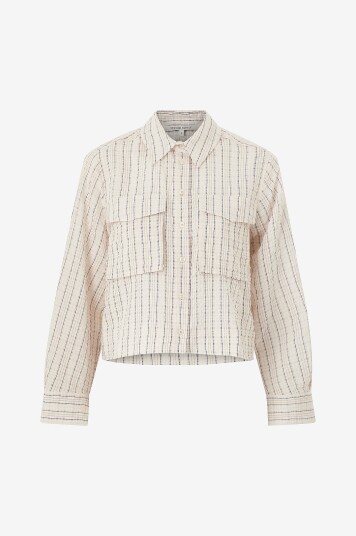 Second Female - Skjorte Esters Pocket Shirt - Hvit