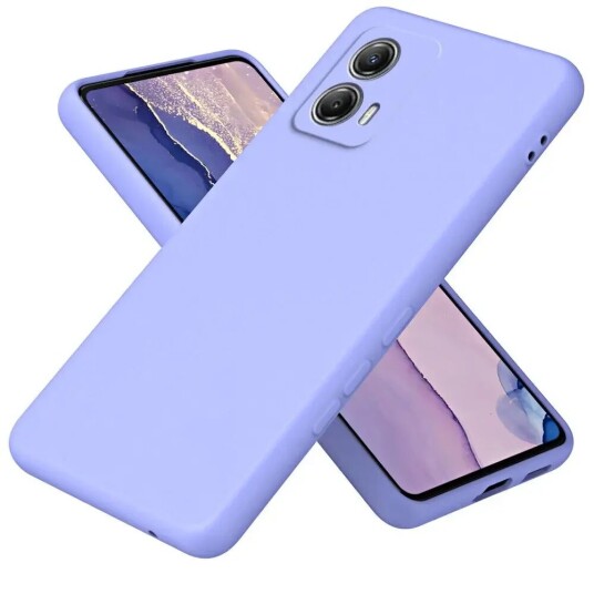 EIDERWOOD Motorola Moto G53 Liquid Silikon Deksel - Lilla