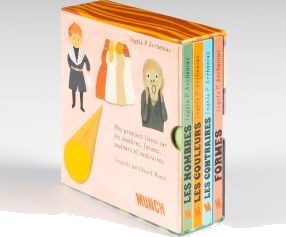 Mes premiers livres sur les nombres, formes, couleurs at contraires