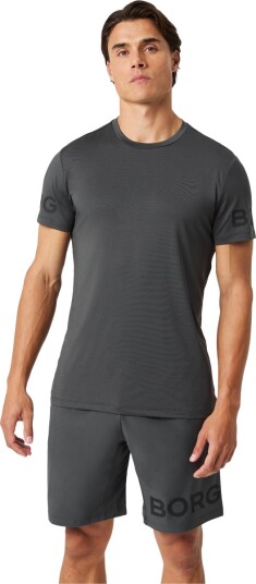 Björn Borg Trenings t skjorte Borg T shirt Svart Björn Borg Trenings t skjorte Borg T shirt Svart