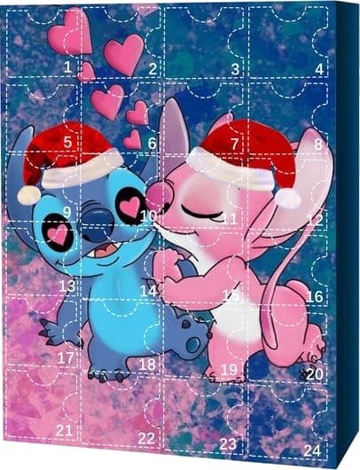 Stitch og Lilo Julekalender Blind Box