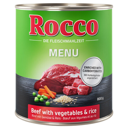 Rocco Meny 6 X 800 G Blandet Pakke 5 Sorter