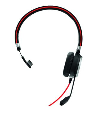 Jabra Evolve 40 Ms Hodesett 3,5 Mm Jakk, Usb Skype For Business Mono Svart Jabra Evolve 40 Ms Hodesett 3,5 Mm Jakk, Usb Skype For Business Mono Svart