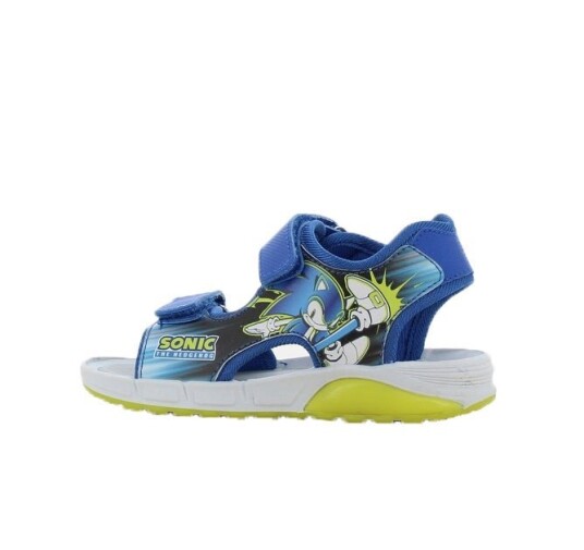 Sonic Blinkende Sandaler Blue/Neon Yellow 30