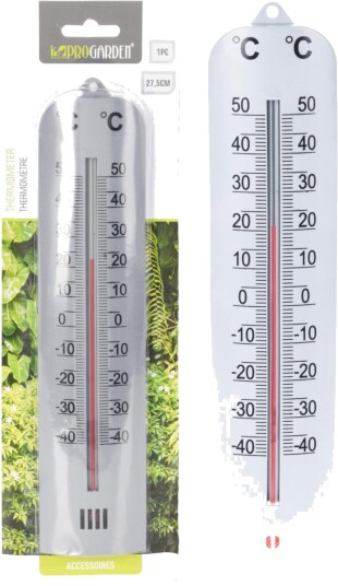 TERMOMETER SØLV 27CM