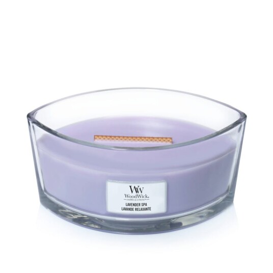 Woodwick Ellipse Hearthwick Lavender Spa 453 g Duftlys