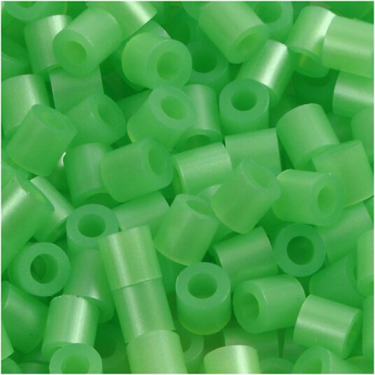 Nabbi Photopearls, Str. 5x5 Mm, Hullstr. 2,5 Mm, 6000 Stk., Grønn Perlemor (22)