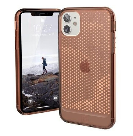UAG Lucent Oransje Silikon Mobildeksel for Apple iPhone 11/XR UAG Lucent Oransje Silikon Mobildeksel for Apple iPhone 11/XR