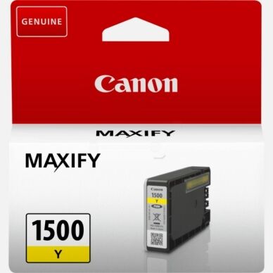 Canon Canon PGI-1500 Y Blekkpatron gul PGI-1500Y