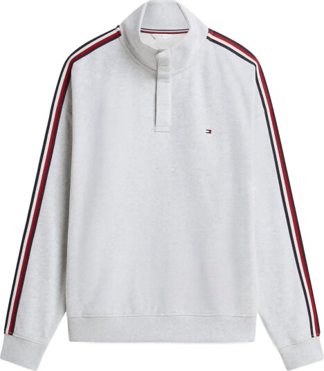 Tommy Hilfiger Half Button Down Grey XL