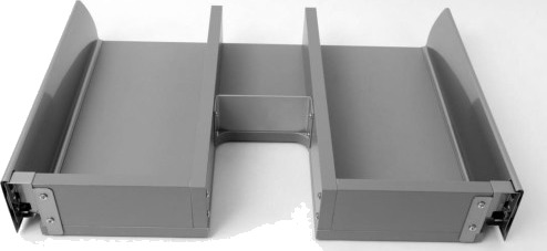 IFÖ skuff 843x361x90mm øvre t/SU90 MDF