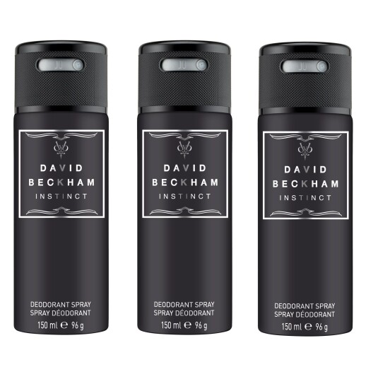 David Beckham 3x Instinct Deodorant Spray 150 ml David Beckham 3x Instinct Deodorant Spray 150 ml