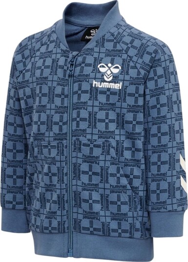 Hummel Cardigan hmlTommy Blue Horizon m. Trykk Hummel 1 år 80 Cardigan Blå