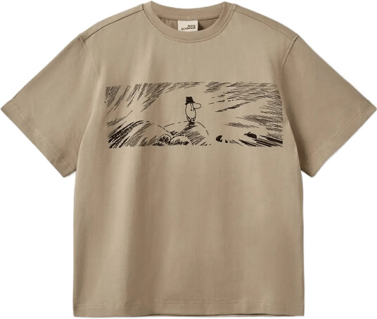Sofie Schnoor Young Verinasy Moomin T Shirt Beige 176