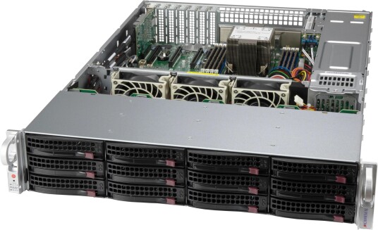 Supermicro Gehäuse Cse 826Bac12 R802Lpb CSE 826BAC12 R802LPB Supermicro Gehäuse Cse 826Bac12 R802Lpb CSE 826BAC12 R802LPB