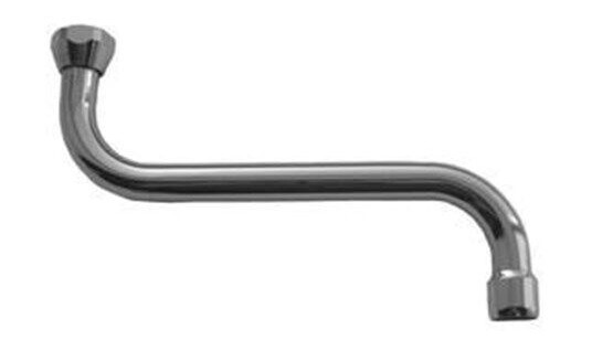 Frese 3/4" S-tut 250mm Krom for Hydraulikk og Drensrør